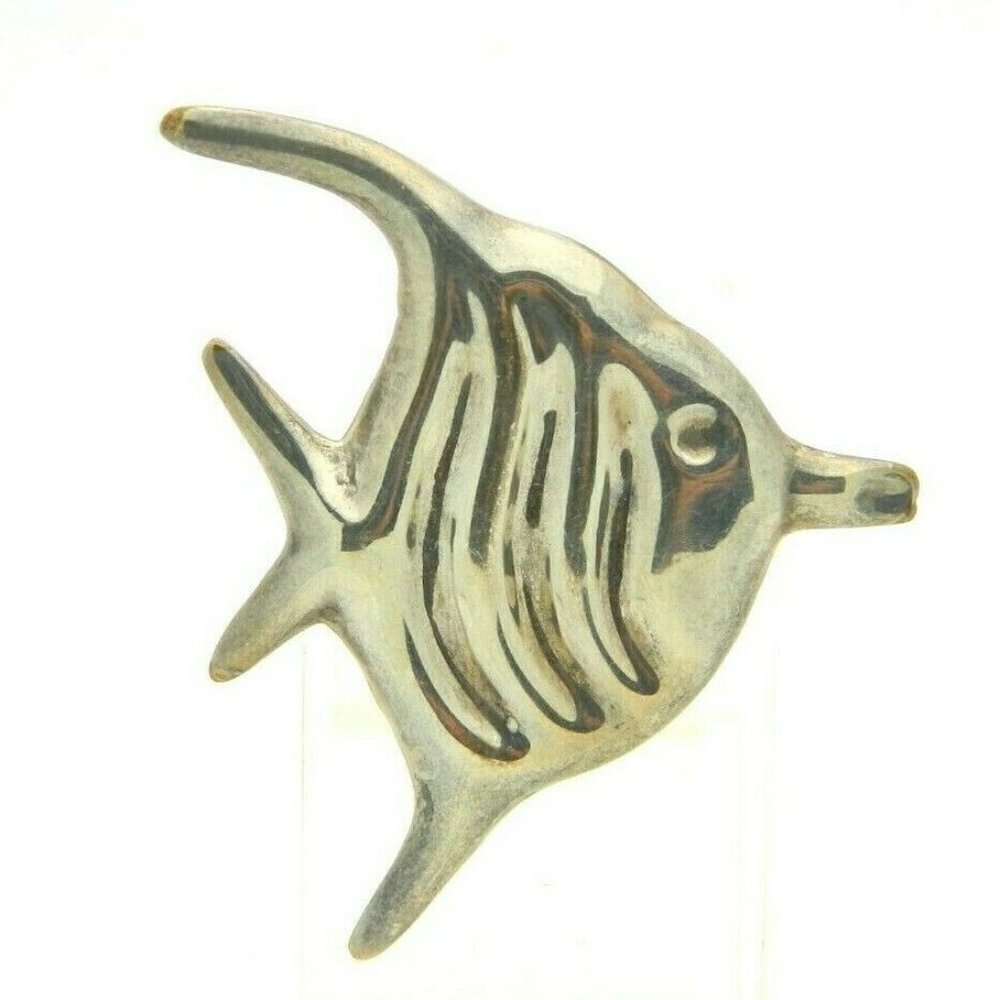 TF-43 Taxco Mexico Sterling Silver Large Angelfish